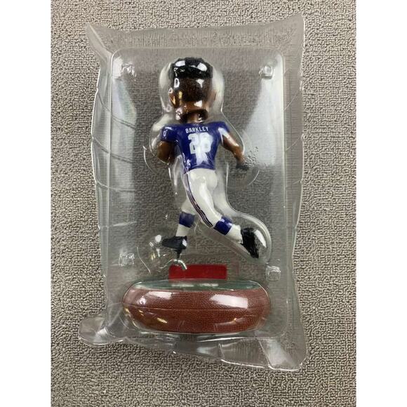 Saquon Barkley NFL Player Bobblehead New York Giants Blue Figure Licensed Rare - Picture 4 of 6